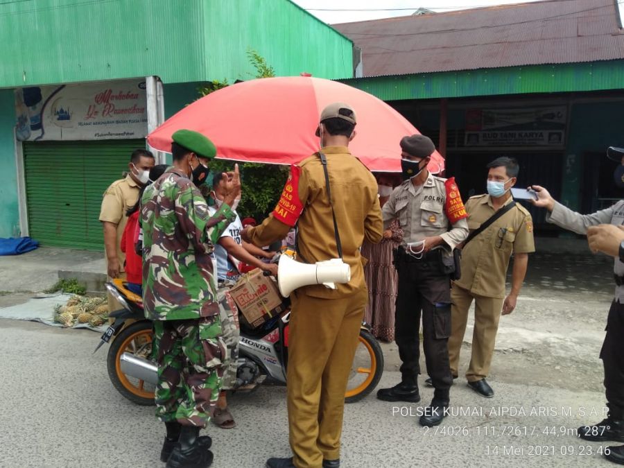 3 Pilar Ajak Masyarakat Untuk Terapkan Prokes  Dengan Selalu Gunakan Masker