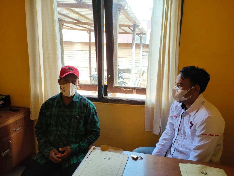 Aipda Edy lakukan silaturahmi kepada para tokoh