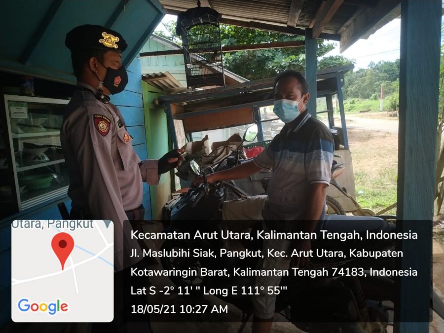 Aipda Luxcy Ajak Masyarakat Untuk Terapkan Prokes