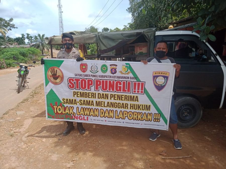 Ajak Masyarakat Untuk Tolak Praktik Pungutan Liar (Pungli).