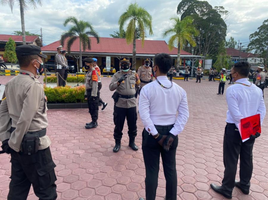 anggota SPKT guna pengecekan kesiapan personil