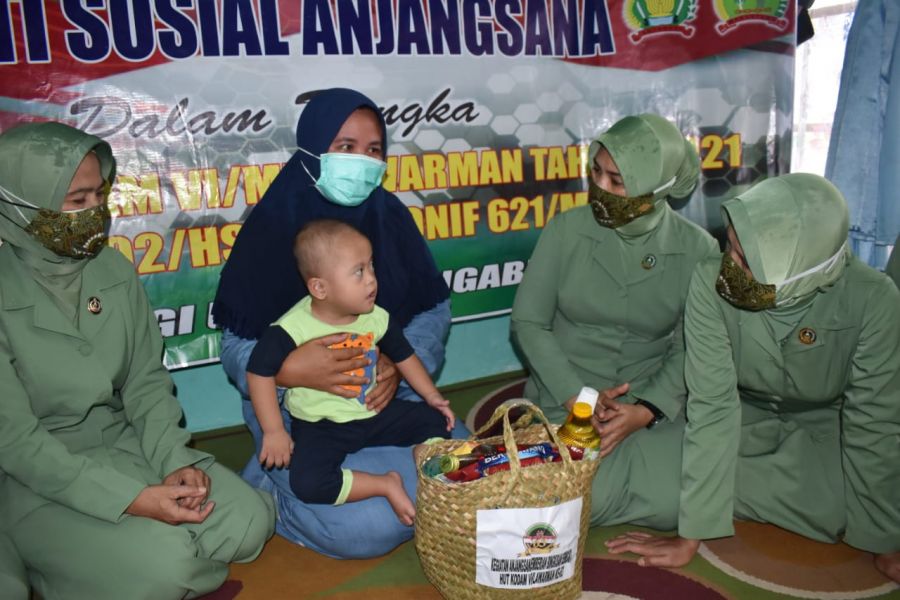 Anjangsana Peringati HUT Ke-63 Kodam VI/Mulawarman