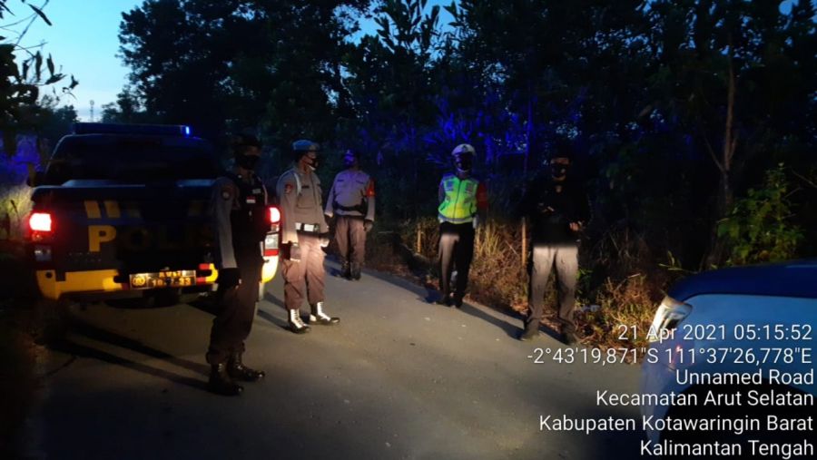 antisipasi adanya balapan liar setelah pelaksanaan Sholat Subuh