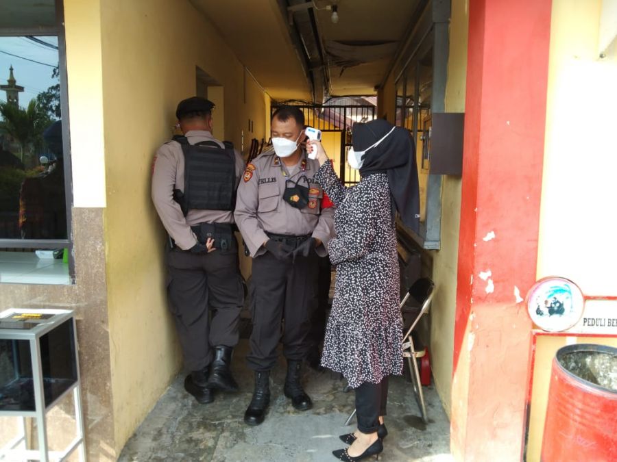 antisipasi Covid – 19 Melalui Pengecekan Suhu Tubuh