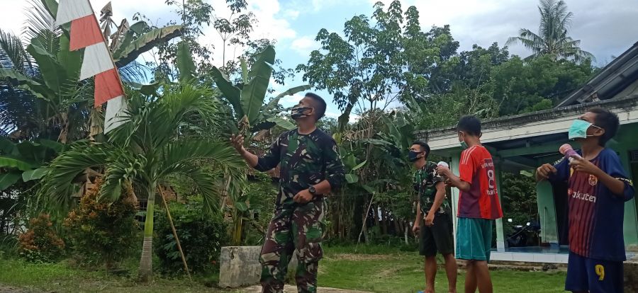 Beri Imbauan Protokol Kesehatan Satgas TMMD