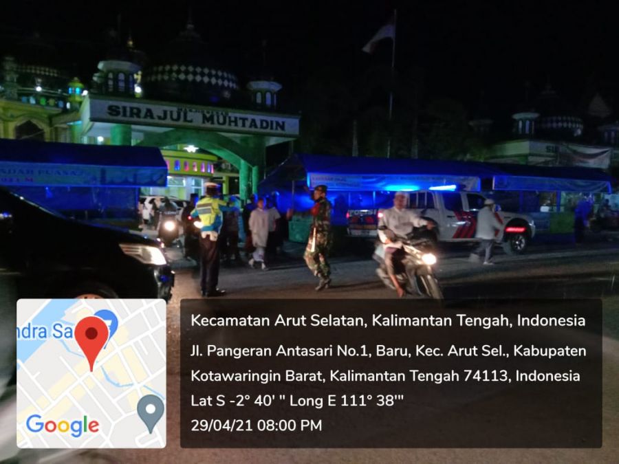 Berikan Rasa Aman,  laksanakan pengamanan Ibadah Sholat Tarawih