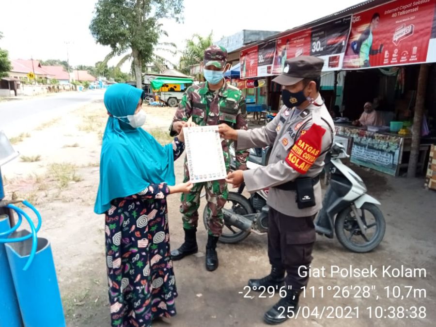 Binmas Polsek Kolam imbau warga cegah Karhutla