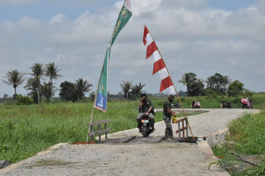 Capai 100 Persen, Dansatgas Siap Serahkan Hasil  TMMD ke-112