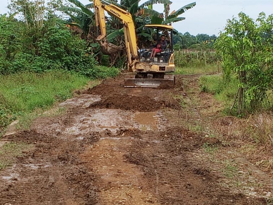 Cuaca Bersahabat, Alat Berat terus Dipacu