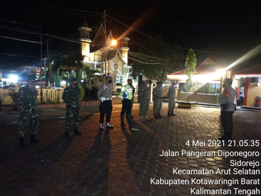 Dampingi Satgas Gabungan Operasi Yustisi