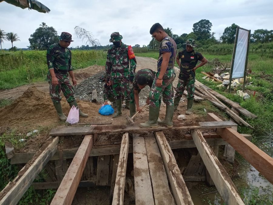 Dan SSK TMMD Ke-112 Kodim HST Secara Rutin Lakukan Pengecekan