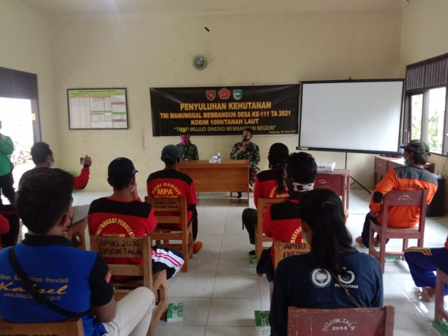 Dinas Kehutanan Berikan Penyuluhan Bagi Masyarakat