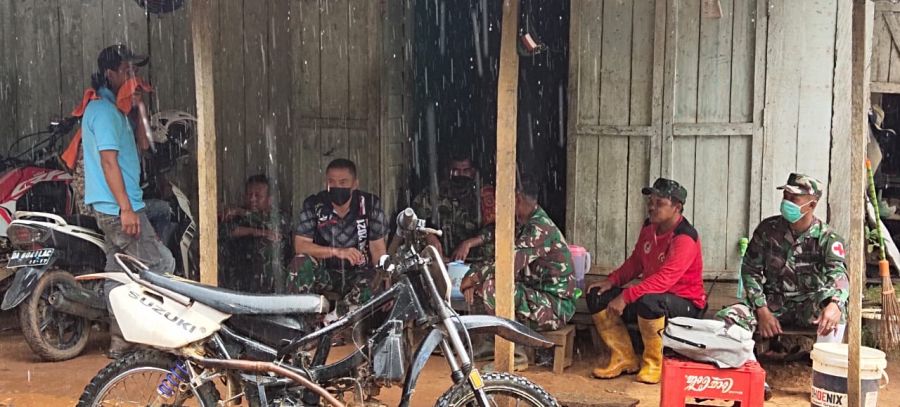 Faktor Cuaca Merupakan Kendala Dalam TMMD Ke-111