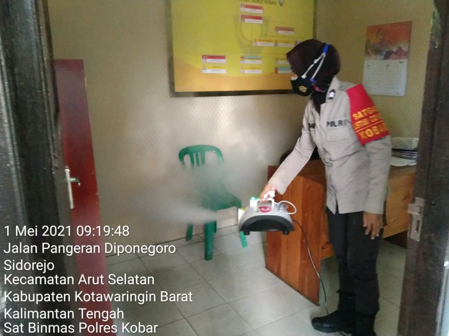 Fogging Disinfektan atasi penyebaran Covid di ruang kerja