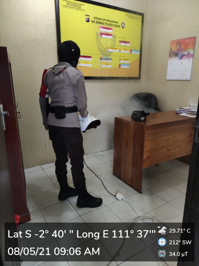 Fogging Disinfektan atasi penyebaran Covid di ruang kerja