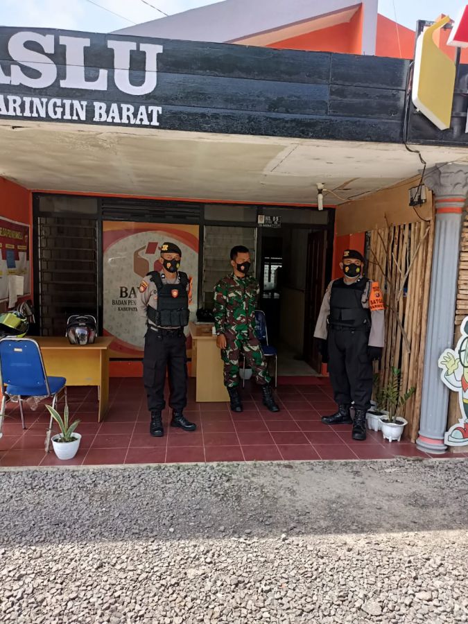 fokuskan untuk sambangi kantor Bawaslu yang di kabupaten kobar