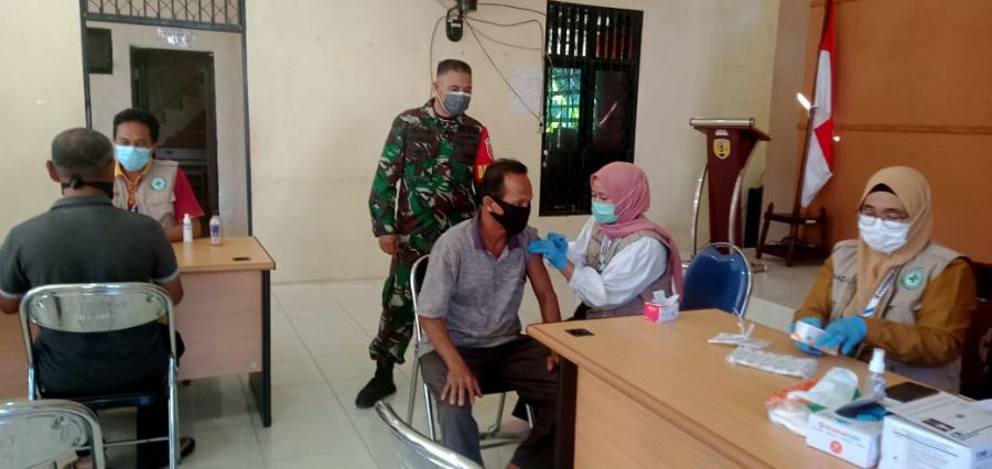 Giliran Warga Haruyan Mendapat Vaksin Tahap-2