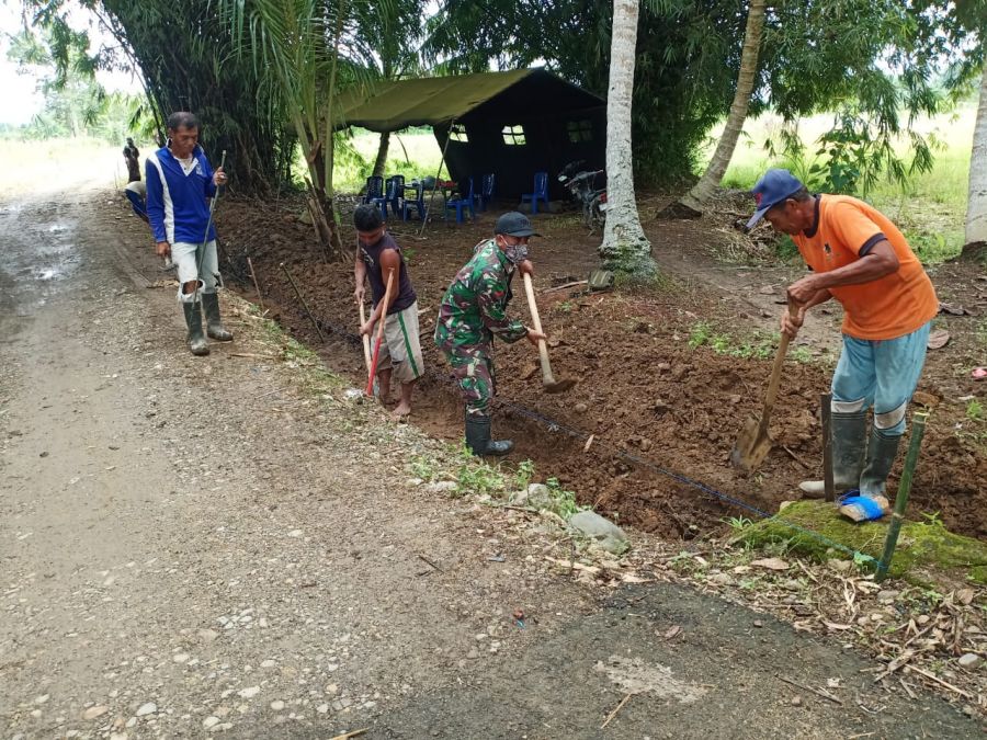Gotong Royong Kunci Suksesnya Program TMMD