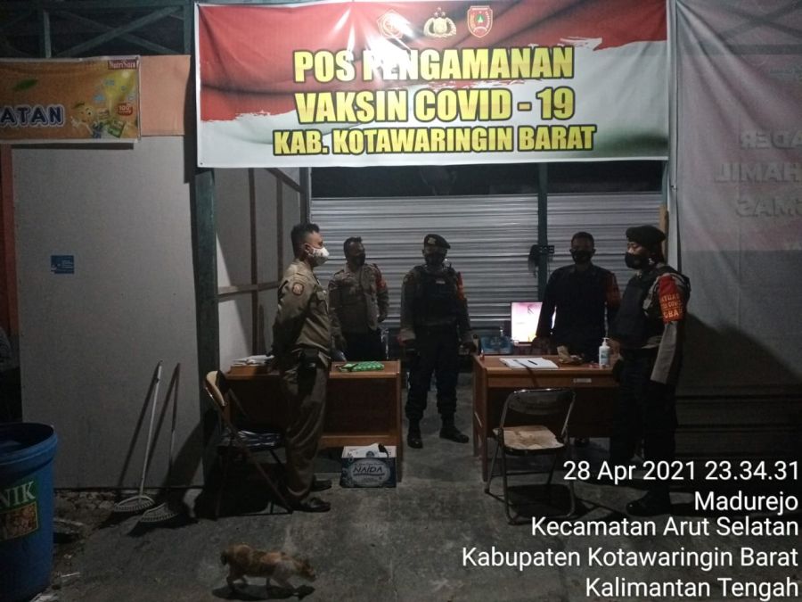 gudang Dinas Kesehatan disambangi Satbhara polres