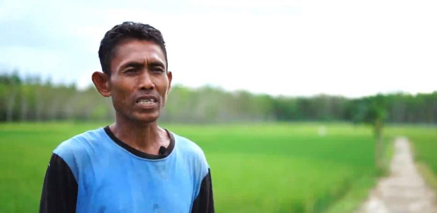 Harapan salah satu warga Rusman setelah Jalan Terbangun dari Program TNI TMMD Ke 111