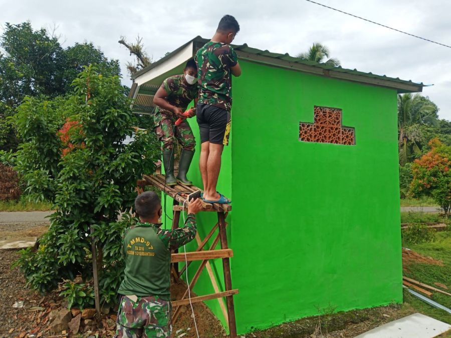 Hari Ke-15, Satgas TMMD Kerjakan Sasaran Fisik