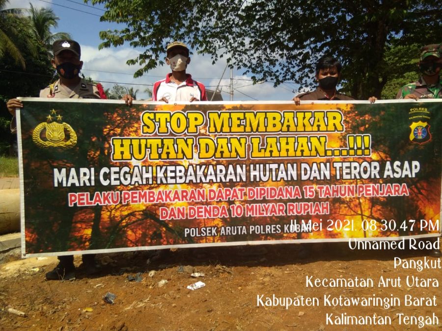 Imbau Dan Sosialisasi Kepada Warga Tentang Larangan Karhutla