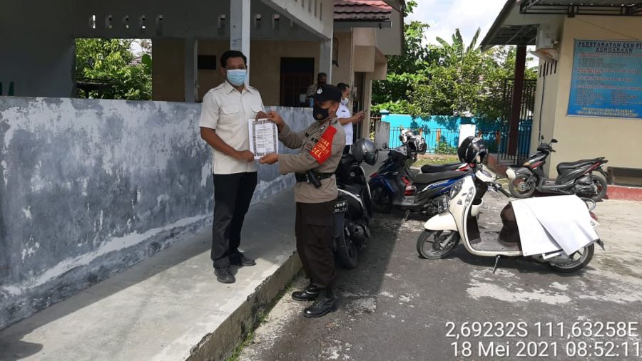 Imbau Maklumat Kapolda Kalteng kepada warga
