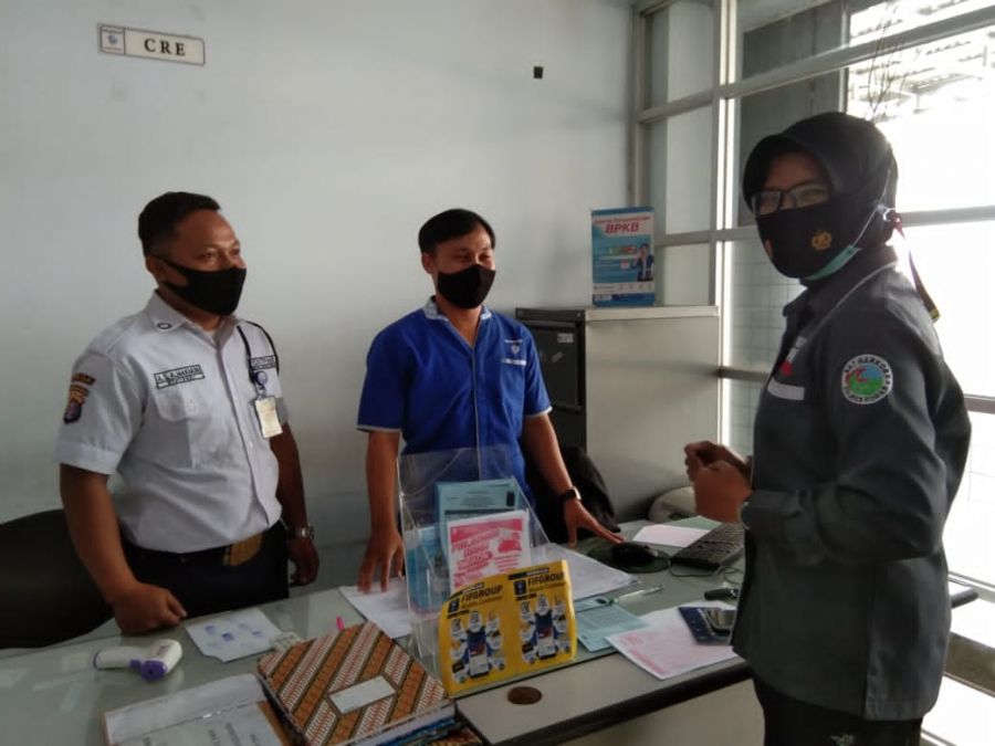 Imbauan Kepada Masyarakat Dikantor FIF Finance Tentang Prokes