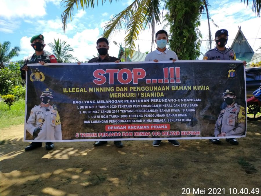 Imbauan Larangan Illegal Minning