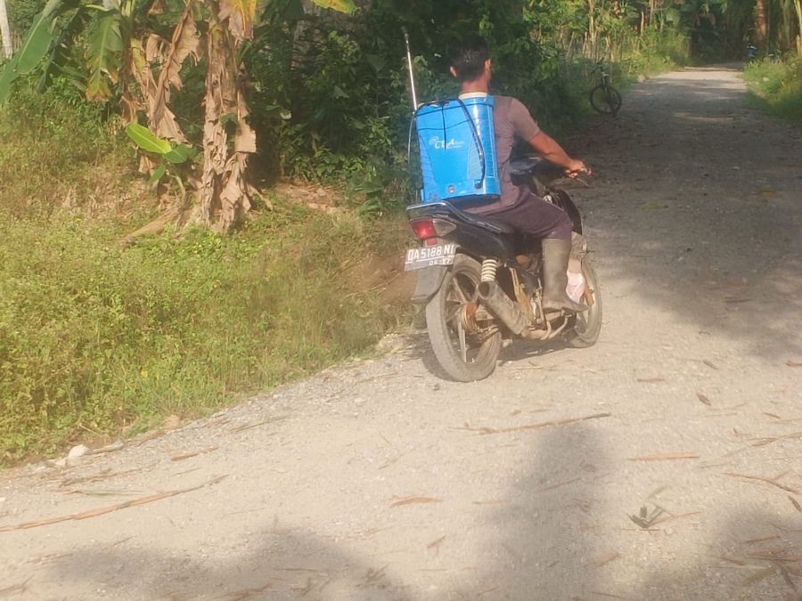 Impian Warga Desa Rantau Keminting Terwujud Berkat TMMD HST