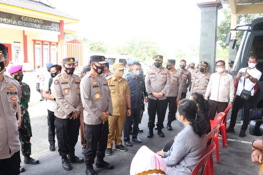Kapolda Kepri Sambangi Pelaksanaan Program Vaksinasi Covid-19