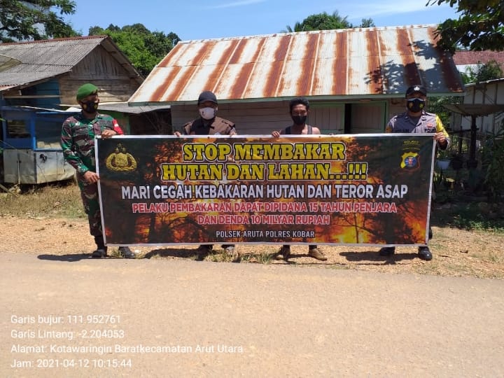 Kasat Reskrim Tekankan Personil Sosialisasi Karhutla di Wilayahnya