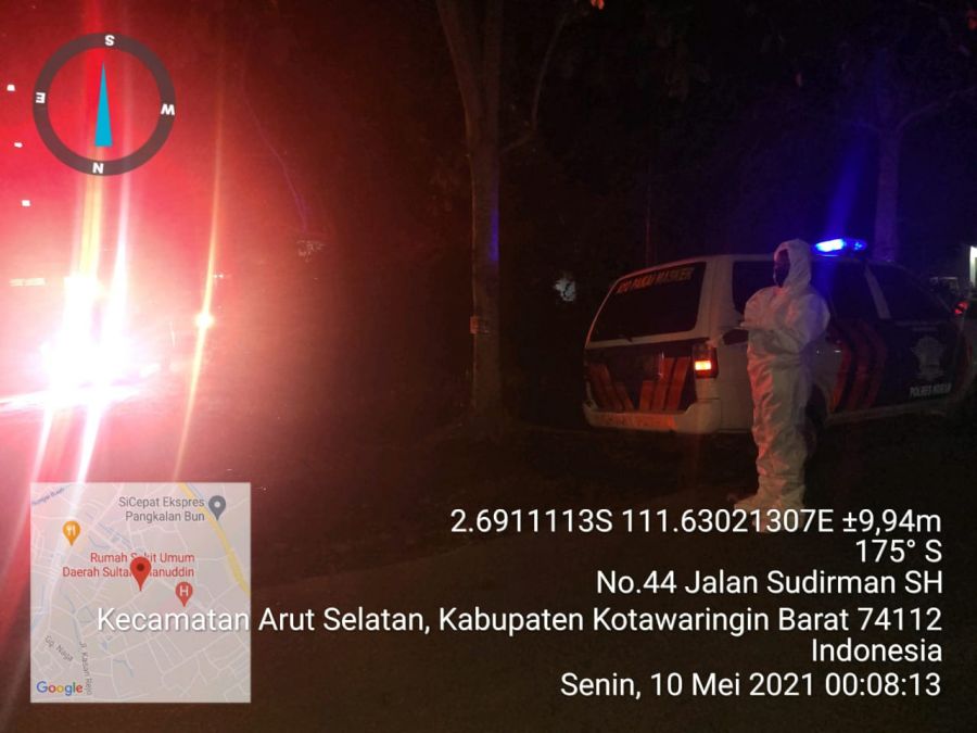 kegiatan pengawalan Jenazah prutokol covid-19