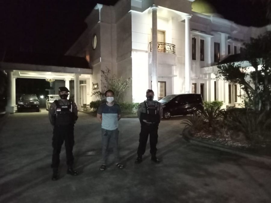 Kegiatan Rutin sambangi tempat kediaman paslon gubernur dikobar 