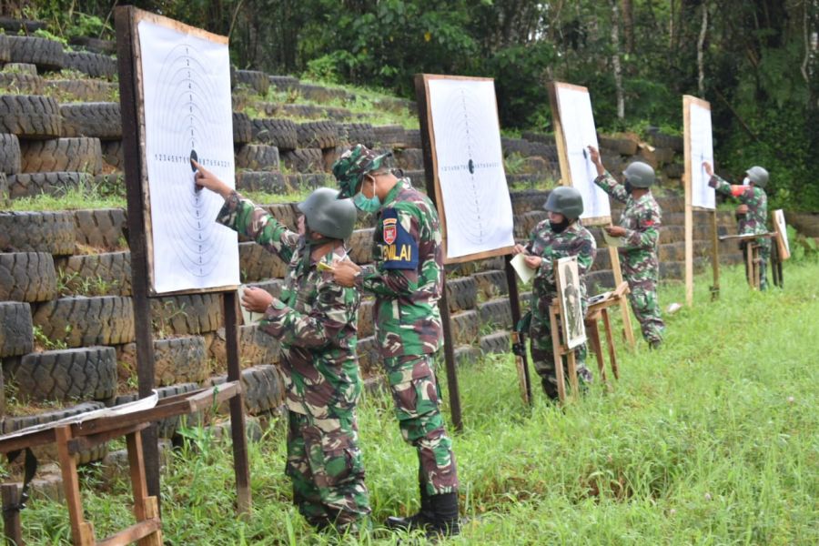 Kodim 1002/HST Laksanakan kegiatan Latihan Menembak