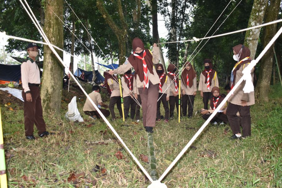 Kukuhkan Anggota Baru Saka Wira Kartika Angkatan XVI