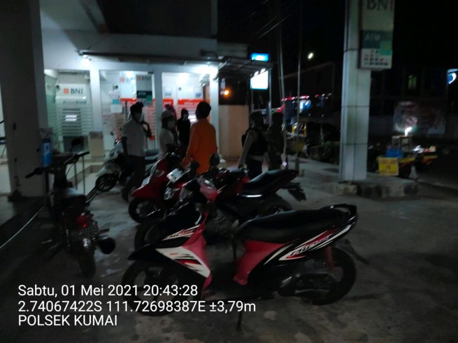 Kumai untuk menjaga harkamtibmas di malam hari