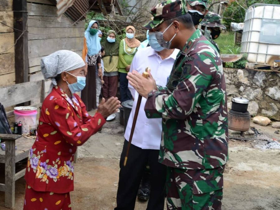 Kunjungan wasev, Doa Soirah Jadi Balasan Kebaikan Tentara