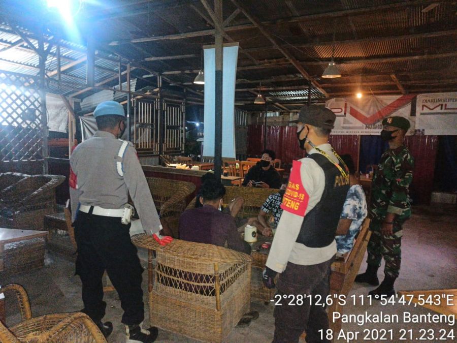 Laksanakan giat Ops Yustisi malam hari di objek vital