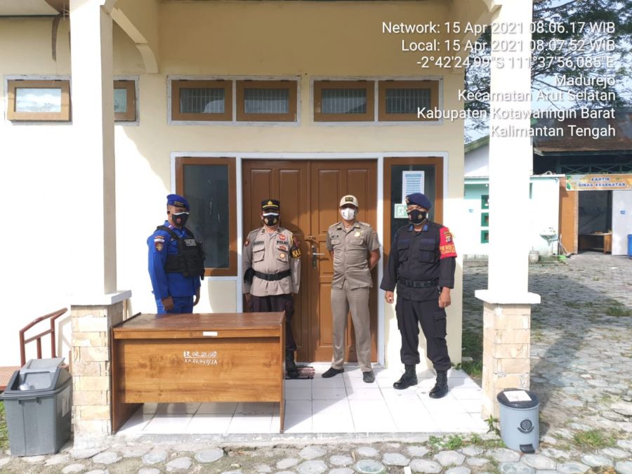Laksanakan giat serah terima tugas jaga pengamanan vaksin