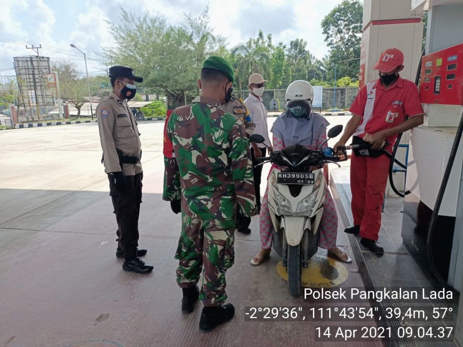 Laksanakan Kegiatan Ops Yustisi Guna Meminimalisir rantai penyebaran covid-19