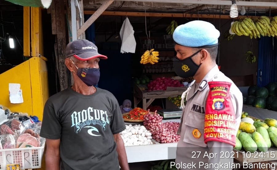Laksanakan Operasi Yustisi bersama TNI dan Satpol-PP.