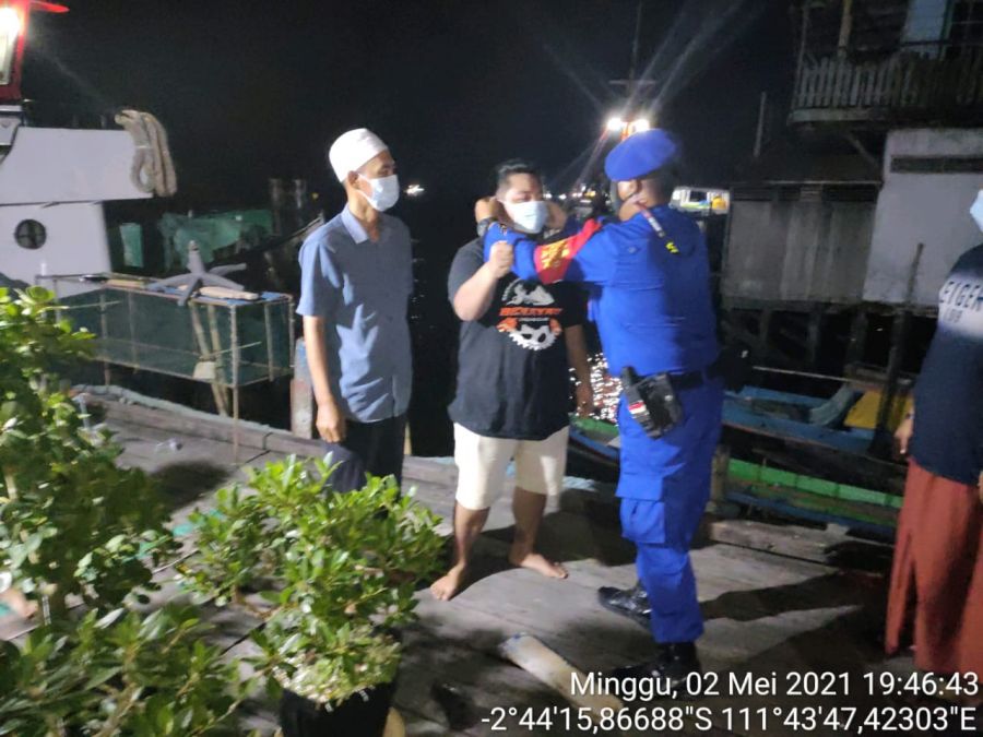 Laksanakan Polmas Perairan Pada Malam Hari