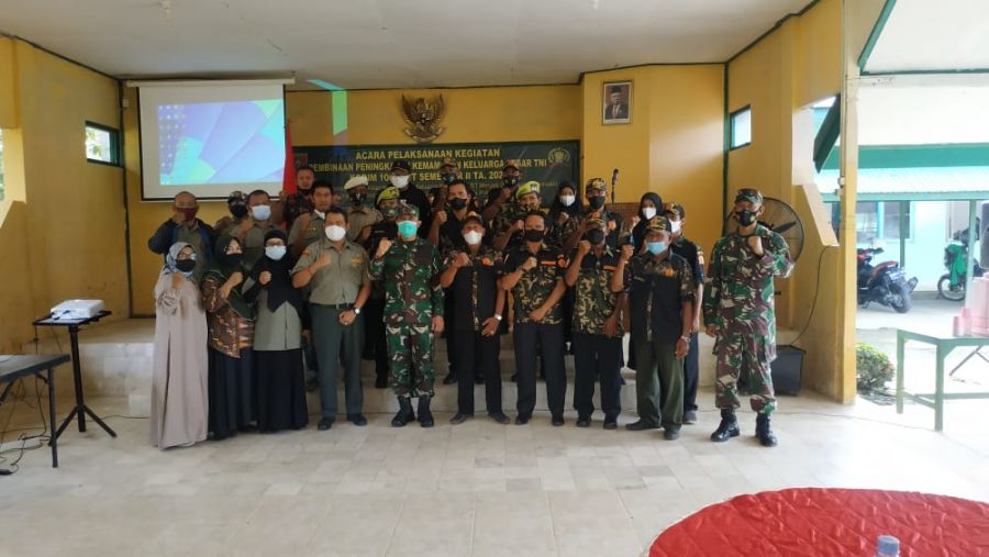 Kodim 1002/Hulu Sungai Tengah Lakukan Pembinaan KB TNI  