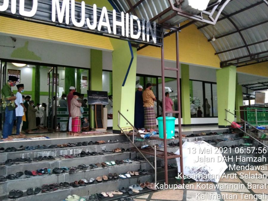 Lakukan Pengamanan Sholat Idul Fitri 1 Syawal 1442 H