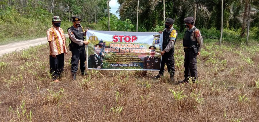 lakukan Sosialisasi Karhutla KPD warga