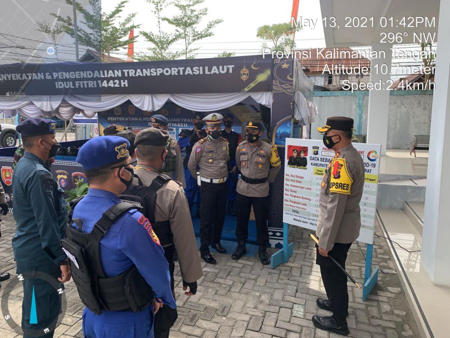 Larangan Mudik di pelabuan Panglima Utar