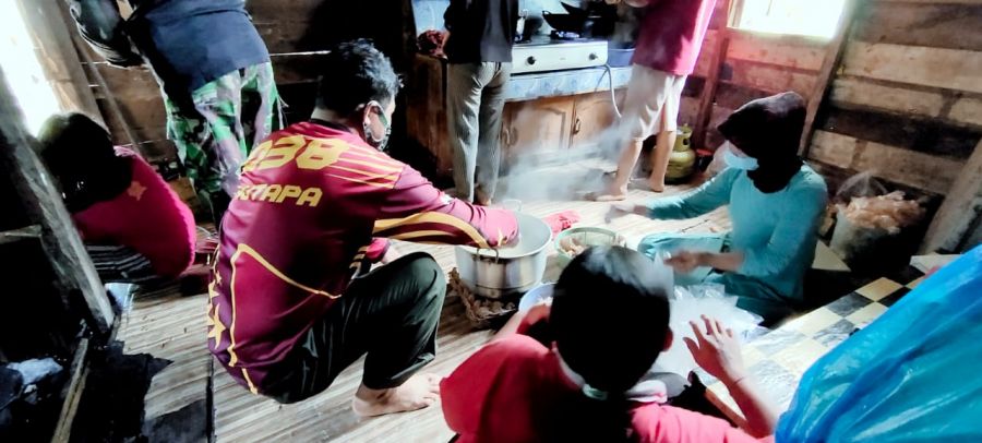 Masyarakat Ikut Ambil Bagian Berpatisipasi Sukseskan TMMD Ke-111