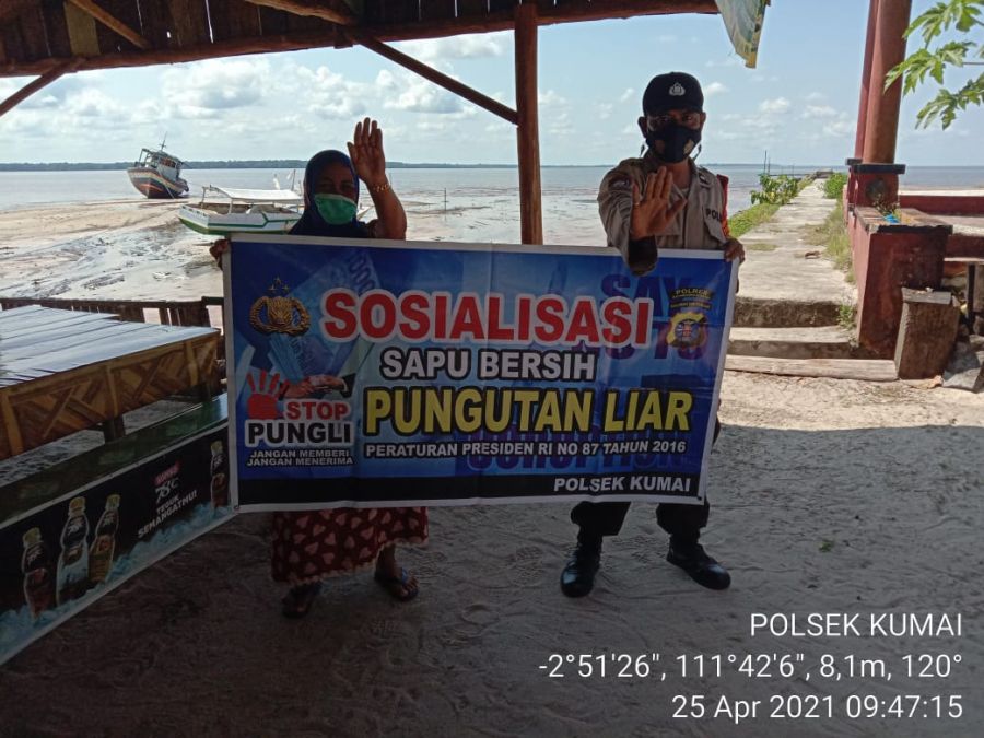 Masyarakat Untuk Tolak Praktik Pungutan Liar (Pungli).