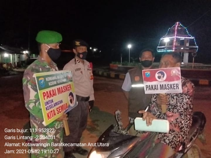 mbauan kepada masyarakat untuk menerapkan protokol